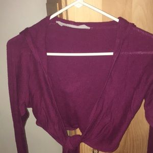 LAST CALL Magenta/fuschia Athleta shrug size S